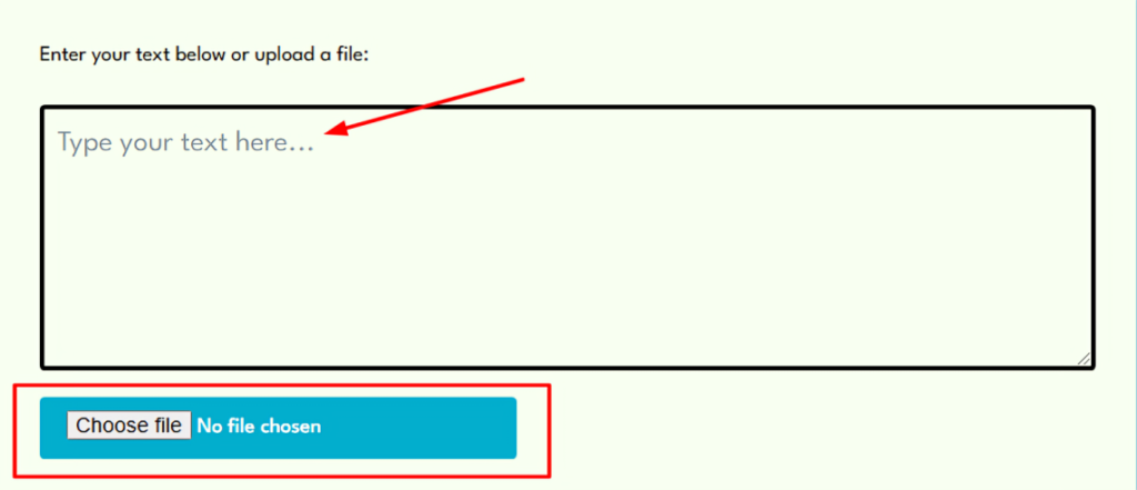 How to use words counter tool